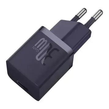 МЗП Baseus Gan 5 fast charger 1c 30W purple 2100000101788 фото
