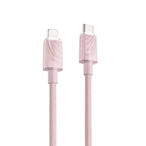 Кабель Proove Spectral Type-C to Lightning 27W (1m) pink 2100000202096 фото
