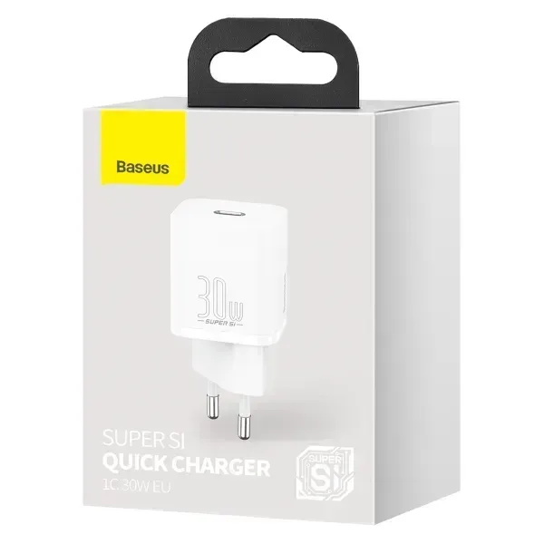 Блок Baseus Super Si 1C 30W white 2100000111121 фото