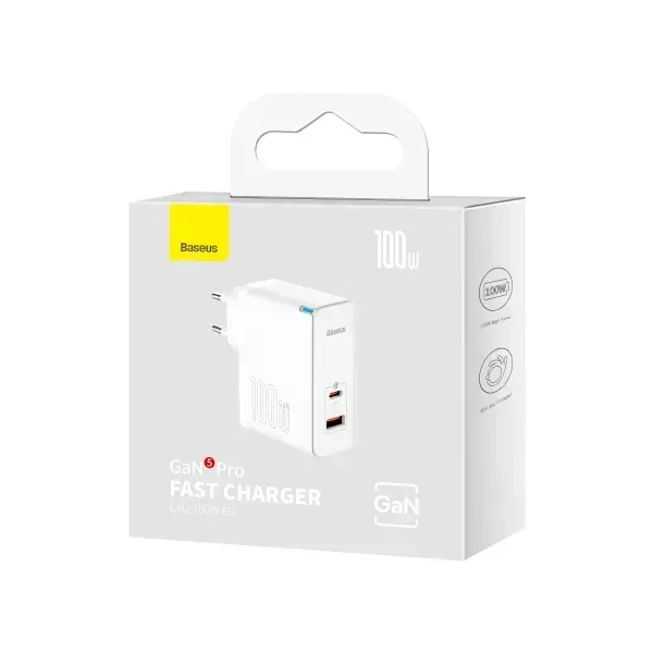 МЗП Baseus Gan5 Pro Quick Charger 100W 2100000117048 фото