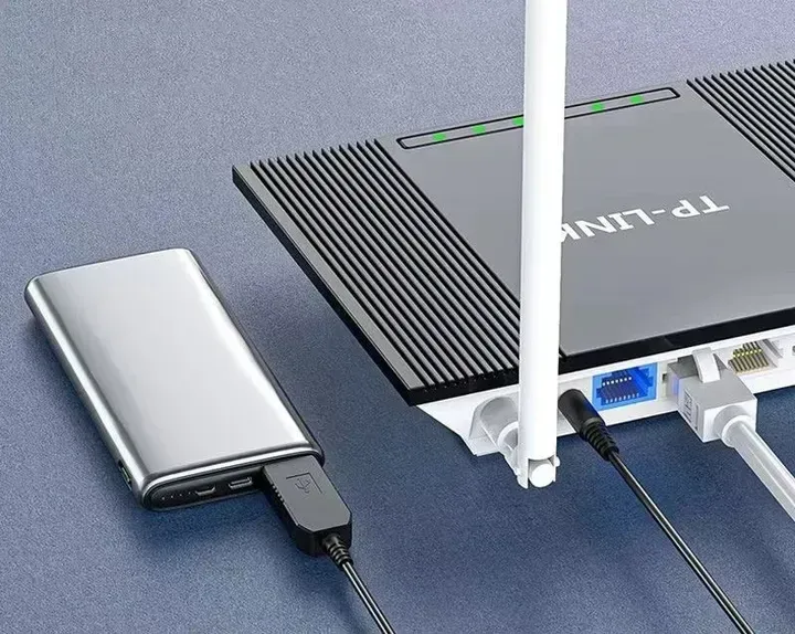 Кабель для роутера із перетворювачем 12V 2100000124886 фото