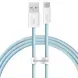 Кабель Baseus Dynamic series type-c to type-c 100W 1m. blue 2100000123704 фото 2