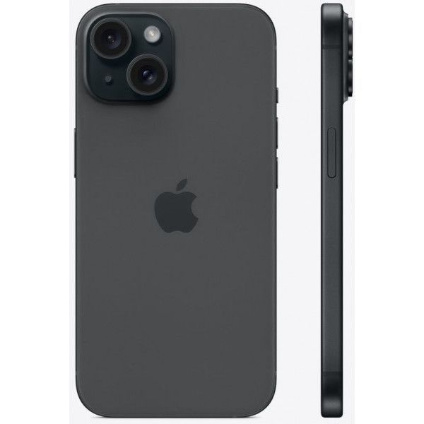 iPhone 15 128GB eSIM (Black) MTLV3 фото
