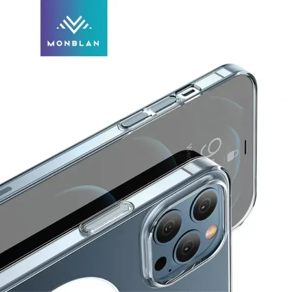 Чохол прозорий Monblan + MagSafe 12/12Pro 2100000075324 фото